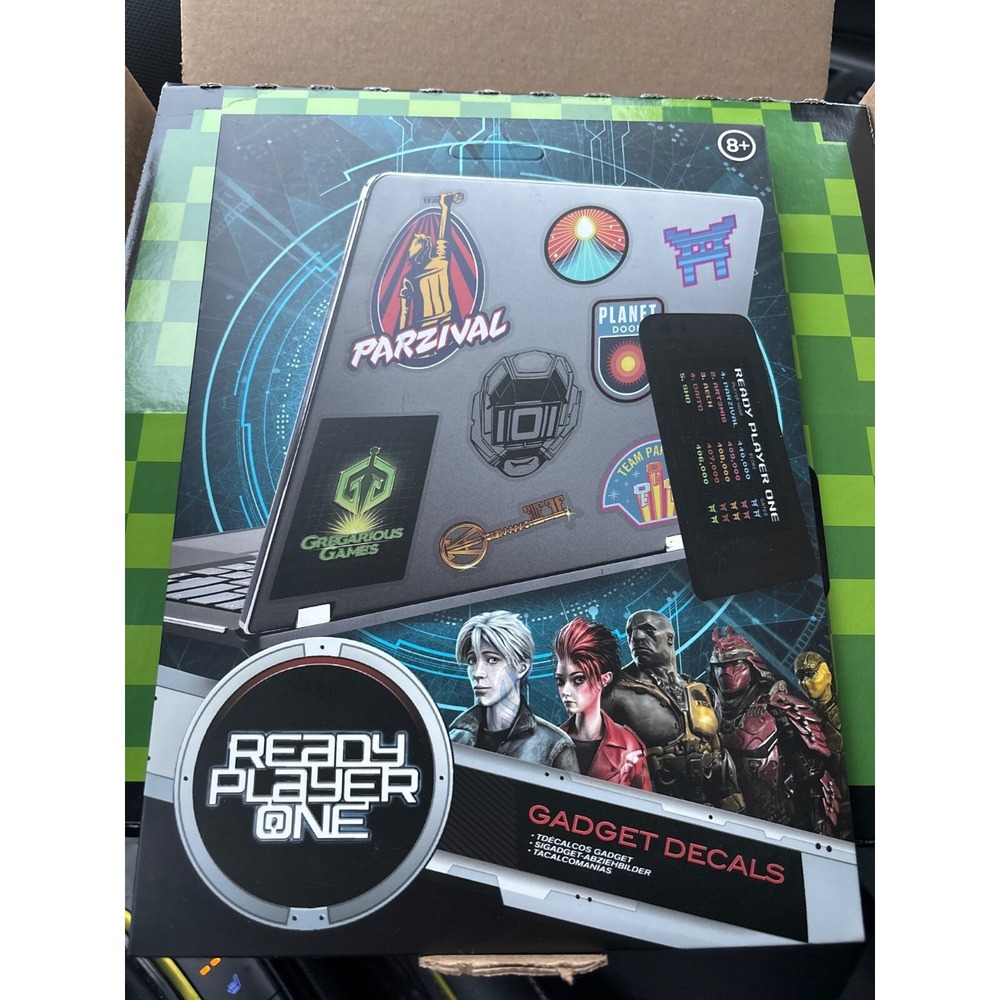 Ready Player One Gadget Decal Sticker Pack SmartPhones Laptops Tablets Brand New